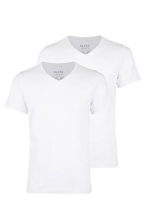 Blend 2-pack V-hals T-shirt