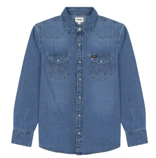 Wrangler Denim Skjorte 112341913