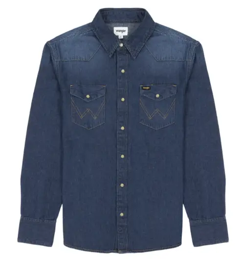 Wrangler Denim Skjorte 112341088