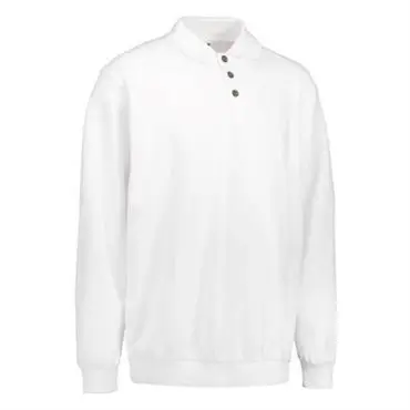 Id Polosweatshirt 0601 Hvid-large