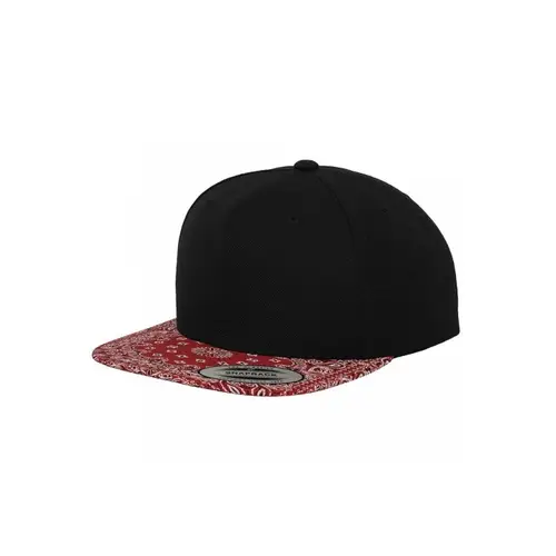 Flexfit Snapback Black Red Bd