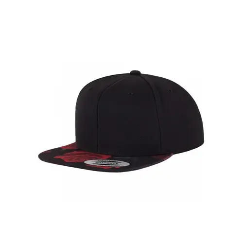 Flexfit Snapback Black Red Rose