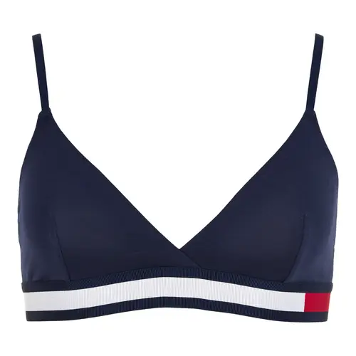 Tommy hilfiger Triangle BH, blå, Størrelse: M, Dame