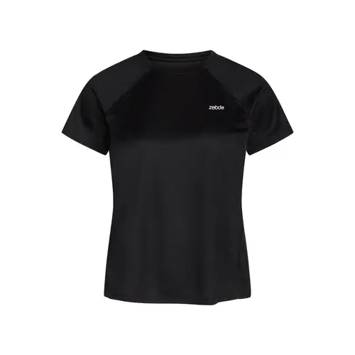 Zebdia Women Sports t-shirt, sort, Størrelse: M, Dame