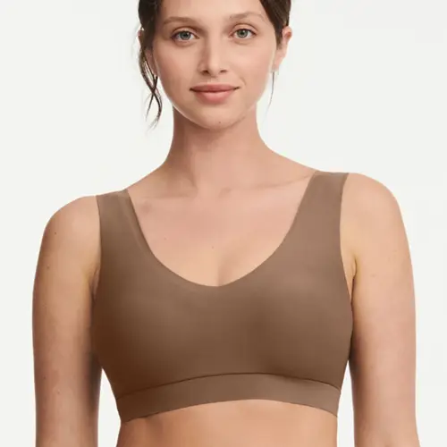 Chantelle Softstretch BH top, brun, Størrelse: XS/S, Dame