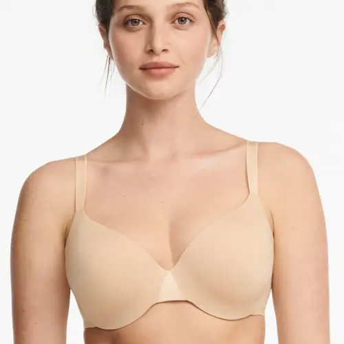 Chantelle Essentiall BH med bøjle, beige, Størrelse: 70B, Dame