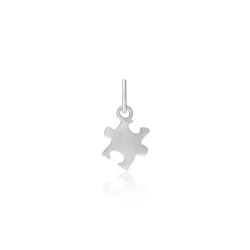 Puzzle Piece Small Motive Sterling Sølv Vedhæng fra Frk Lisberg