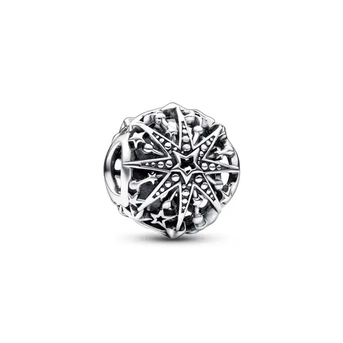 Snefnug Sterling Sølv Charm fra Pandora 792360C00