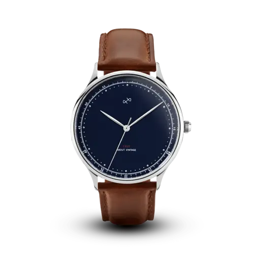 About Vintage 1969 Vintage, Steel / Midnight Blue - Special Edition  39mm Quartz