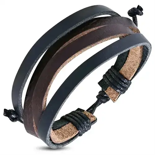 "Arkani" Læderarmbånd.