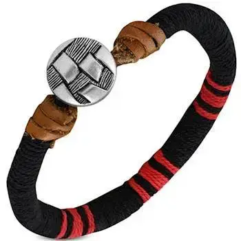 Armbånd "Black/Red"