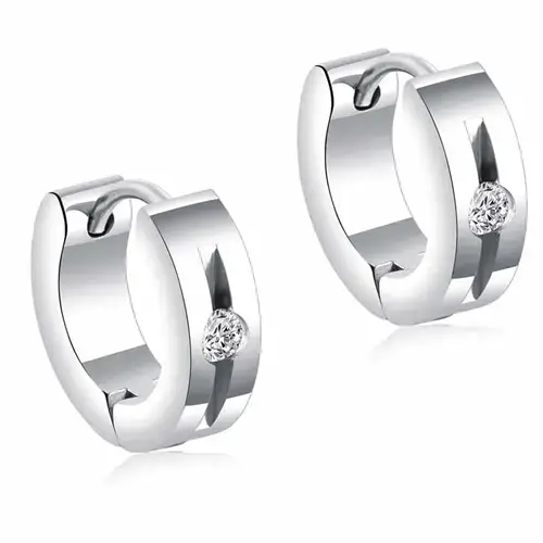 Ørering "CZ Steel" 1stk