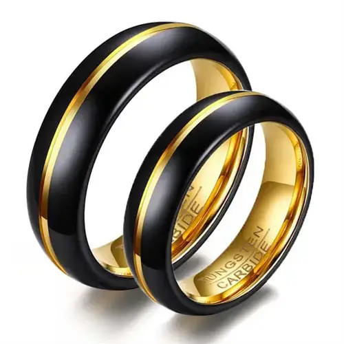 HQ tungsten forlovelsesring