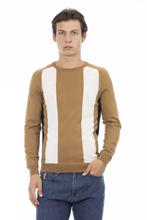 Baldinini Trend Brun Bomuld Sweater