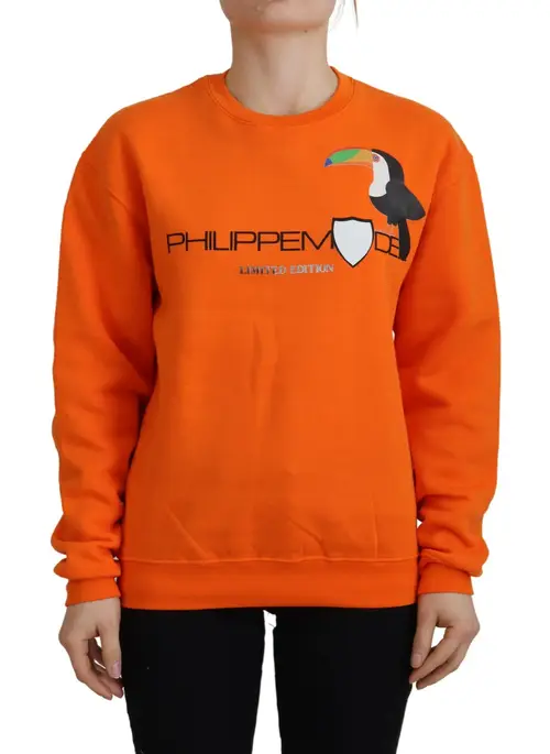 Philippe Model Orange Sweater