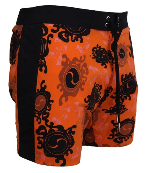 Dsquared2 Orange Sort Bade Shorts