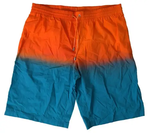 Dolce & Gabbana Orange Blå Badeshorts