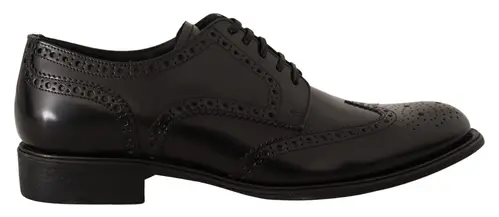 Dolce & Gabbana Elegant Wingtip Derby Oxford Sko