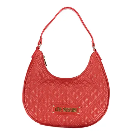 Love Moschino Red Polyethylene Håndtaske