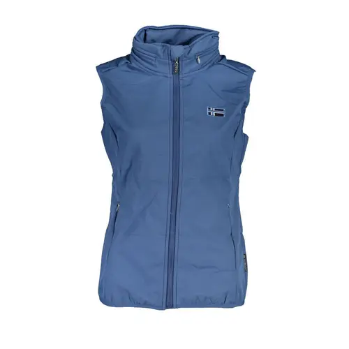 Scuola Nautica Blue Polyester Vest Jakke & Frakke