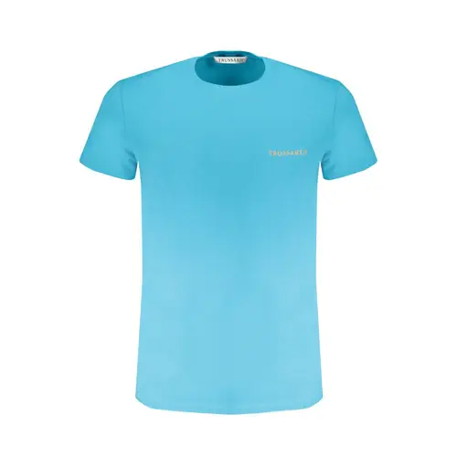 Trussardi Light Blue Cotton T-Shirt