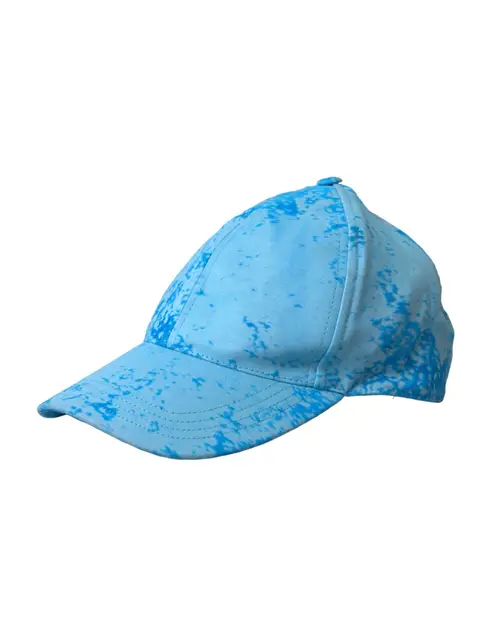 Dolce & Gabbana Light Blue Color Splash Baseball Hat Herre