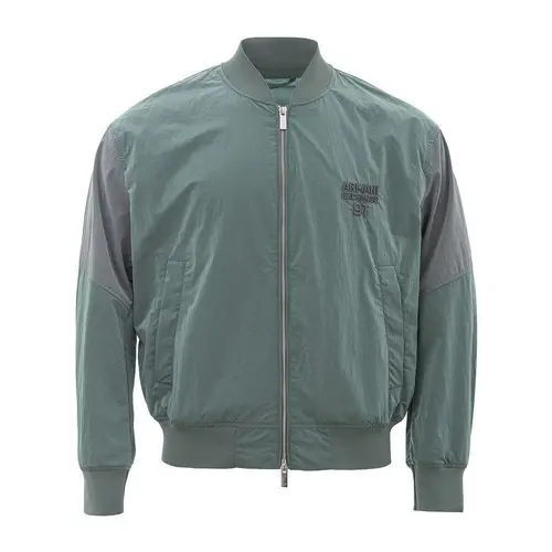 Armani Exchange Exquisite Green Polyamide Herre Jacket