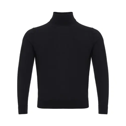 Colombo Italian Cashmere Luxury Black Sweater