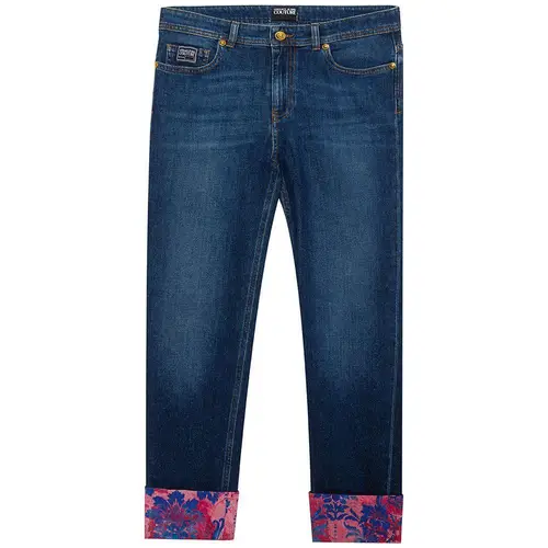 Versace Jeans Blue Cotton Jeans & Pants