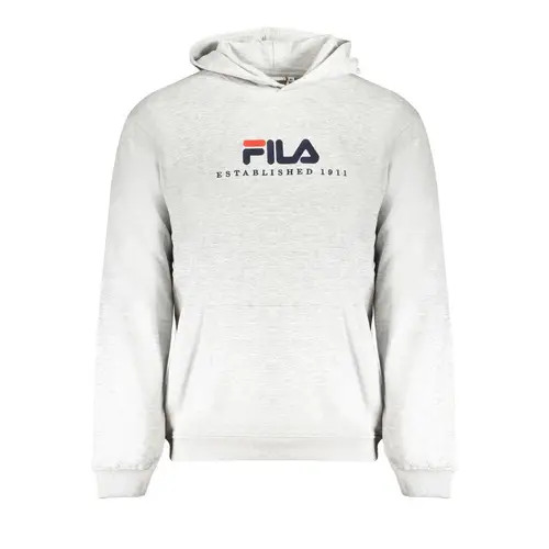 Fila Gray Cotton Herre Sweater