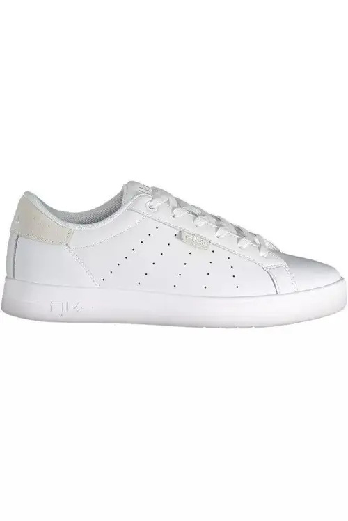 Fila Chic White Sporty Lace-Up Sneakers