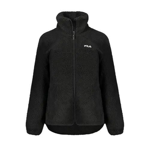 Fila Black Polyester Jackets & Coat