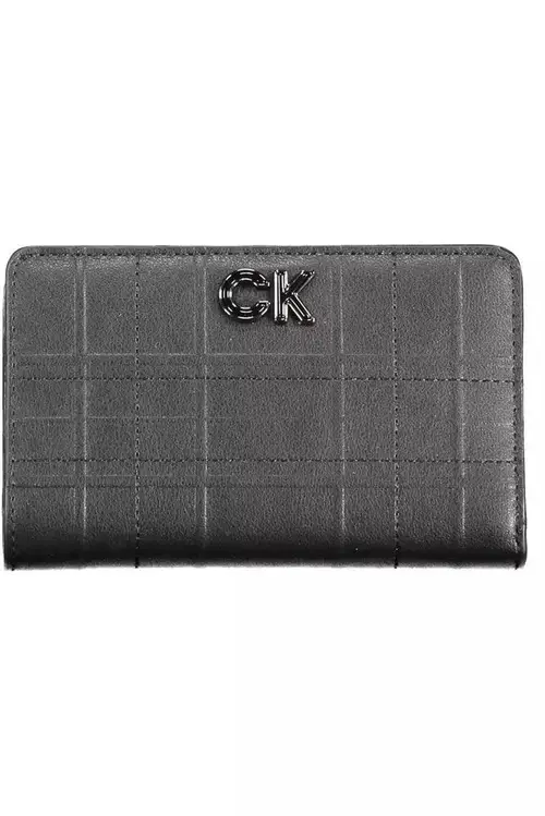 Calvin Klein Black Polyethylene Dame Wallet