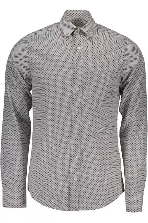 Gant White Cotton Herre Shirt