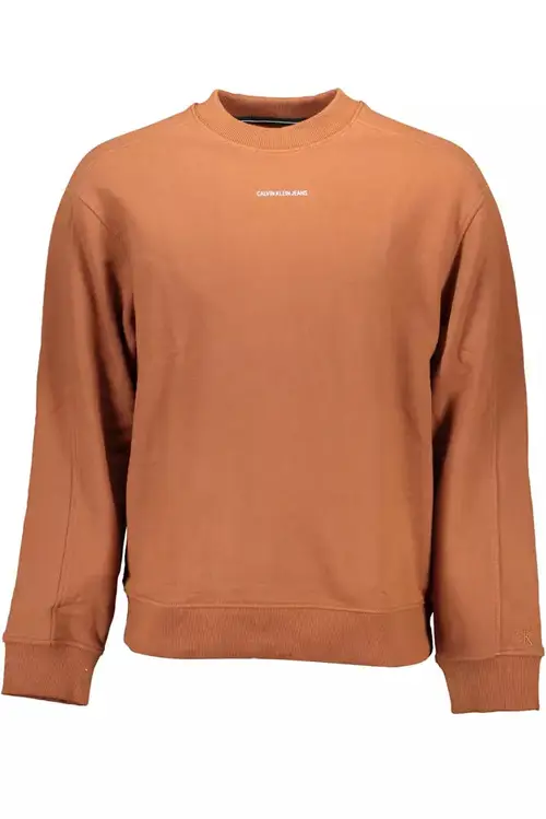 Calvin Klein Brown Cotton Herre Sweater