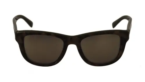 Dolce & Gabbana Chic Black Acetate Designer Solbriller