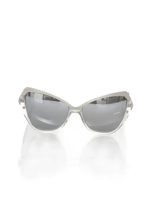 Frankie Morello Gray Acetate Dame Solbriller