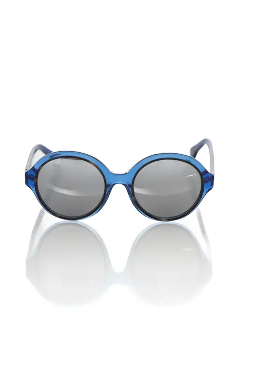 Frankie Morello Blue Acetate Dame Solbriller