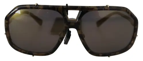 Dolce & Gabbana Chic Aviator Mirrored Brown Solbriller