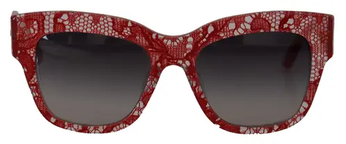 Dolce & Gabbana Sicilian Lace Accented Designer Solbriller