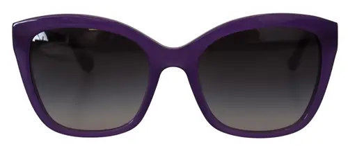 Dolce & Gabbana Elegant Purple Gradient Lens Solbriller