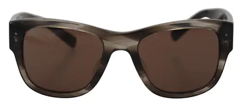 Dolce & Gabbana Chic Brown Gradient Dame Solbriller