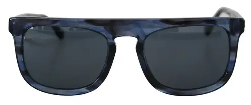 Dolce & Gabbana Elegant Blue Acetate Solbriller