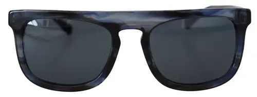 Dolce & Gabbana Elegant Blue Acetate Solbriller for Dame