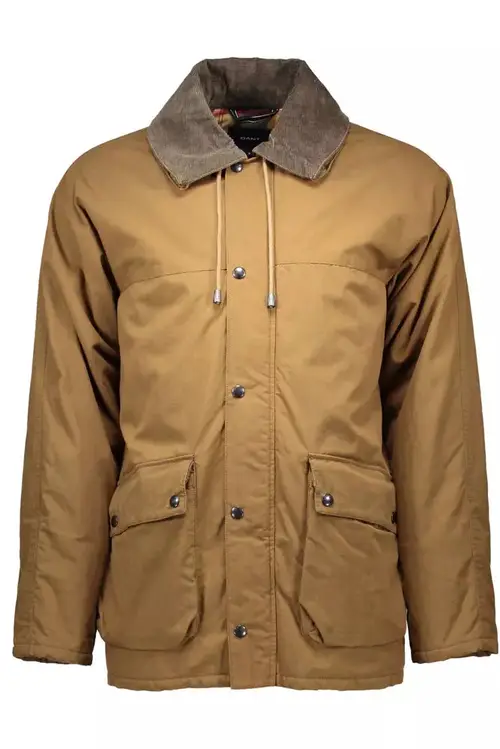 Gant Brown Cotton Herre Jacket