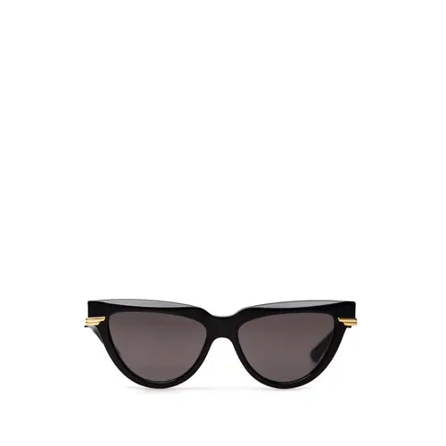 Bottega Veneta Black Acetate Solbriller