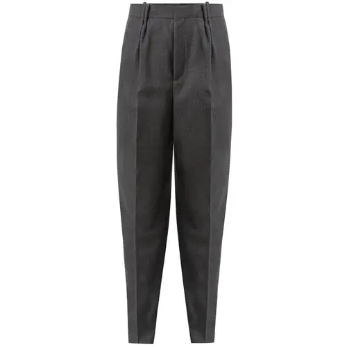 Dior Gray Wool Vergine Jeans & Pant