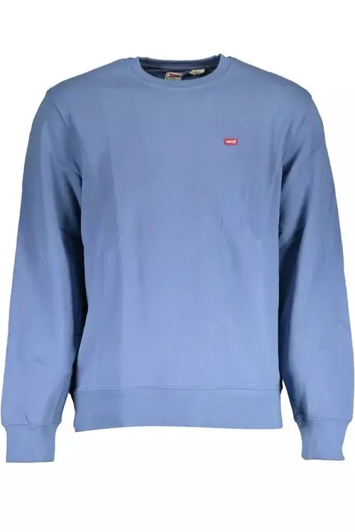 Levi's Blue Cotton Herre Sweater