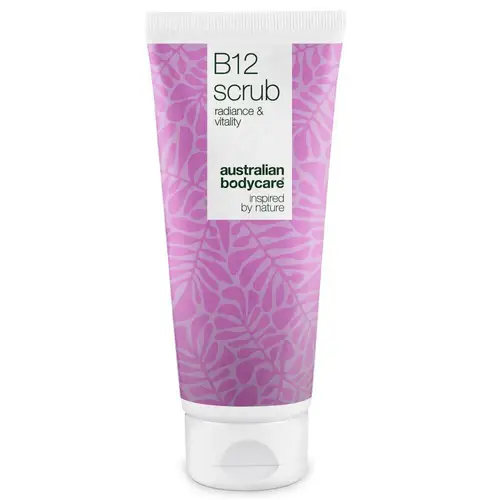 B12 Body Scrub  -  Eksfoliér og fugt for en blød, strålende hud â Få en fornyet hud med B12 Body Scrub. Eksfolierer og fugter, så huden efterlades blød, glat og strålende. - 1 stk