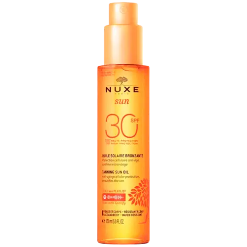 Nuxe Sun Tanning Oil Face & Body SPF30 (150 ml)